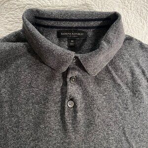 Banana Republic Silk Linen Polo – Men’s M (Fits Small)